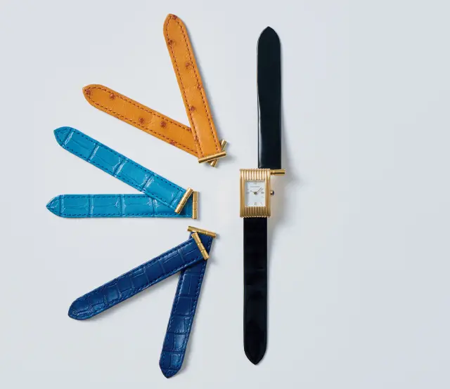 装いに合わせたコーディネートも可能なアイコン・ウォッチ