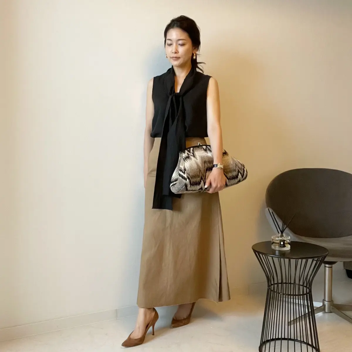 チームJマダム　黒コーデ