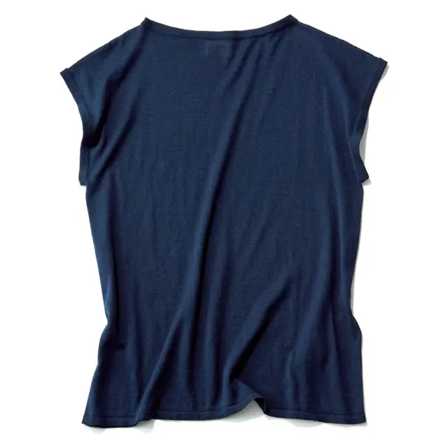 ニット バーのノースリーブカットソー