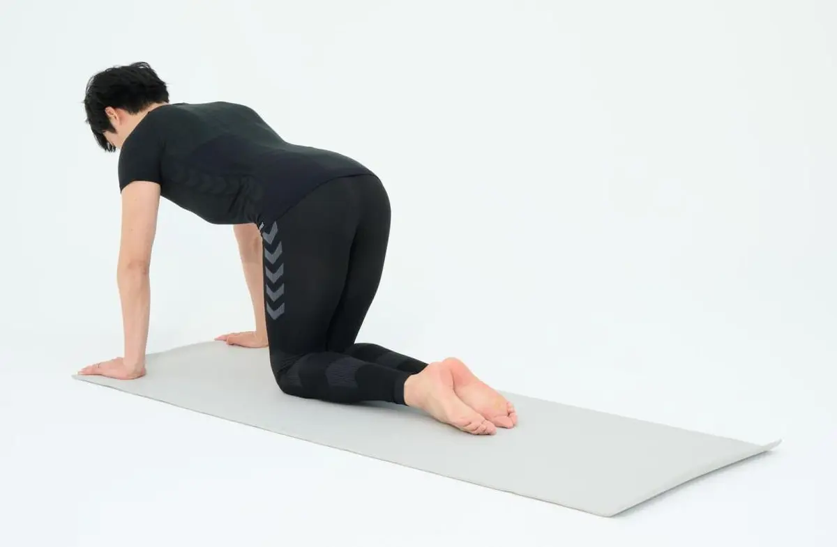 OurAge×Webエクラ　竹田純さん_お尻伸ばしのスタート