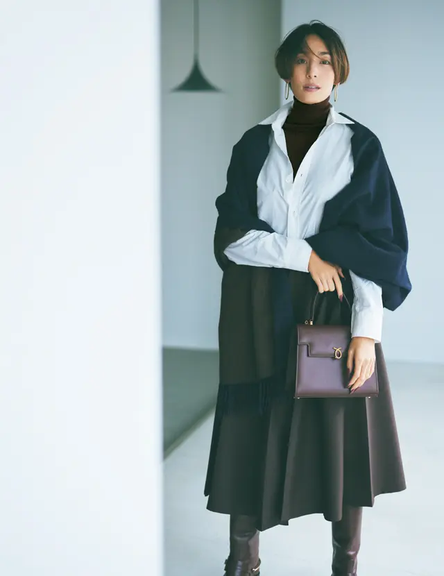 ブラミンクのタートルニットのLIZA