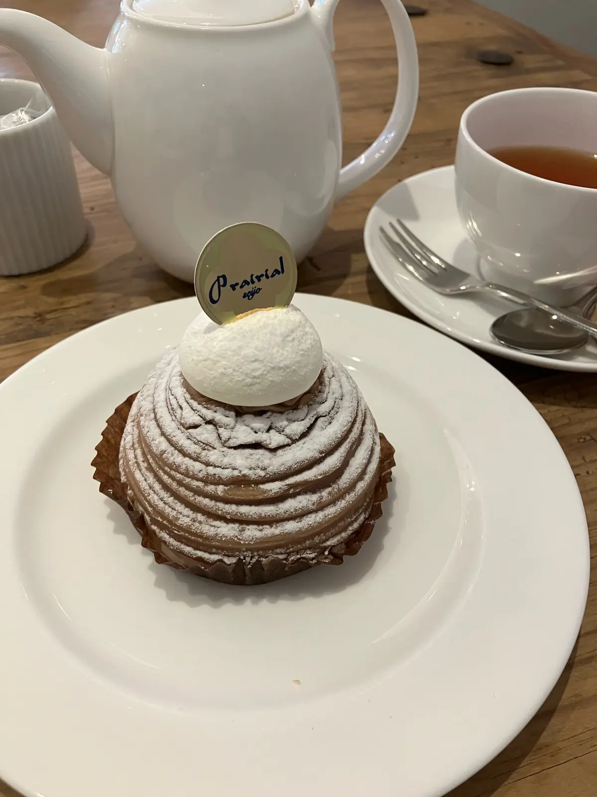 成城学園前　ケーキ　モンブラン　プレリアル成城　スイーツ　