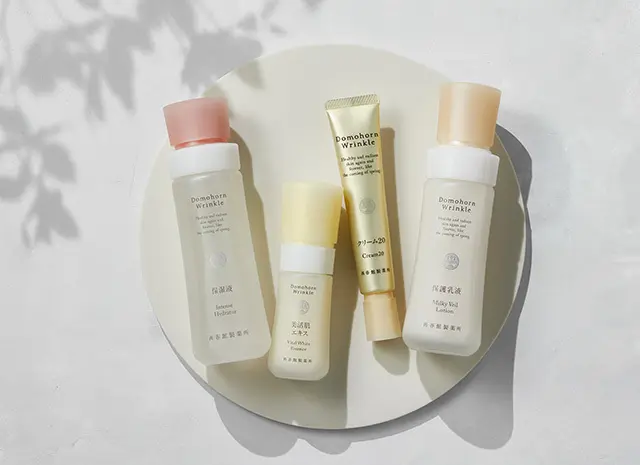 ドモホルンリンクル　保湿液から保湿乳液まで