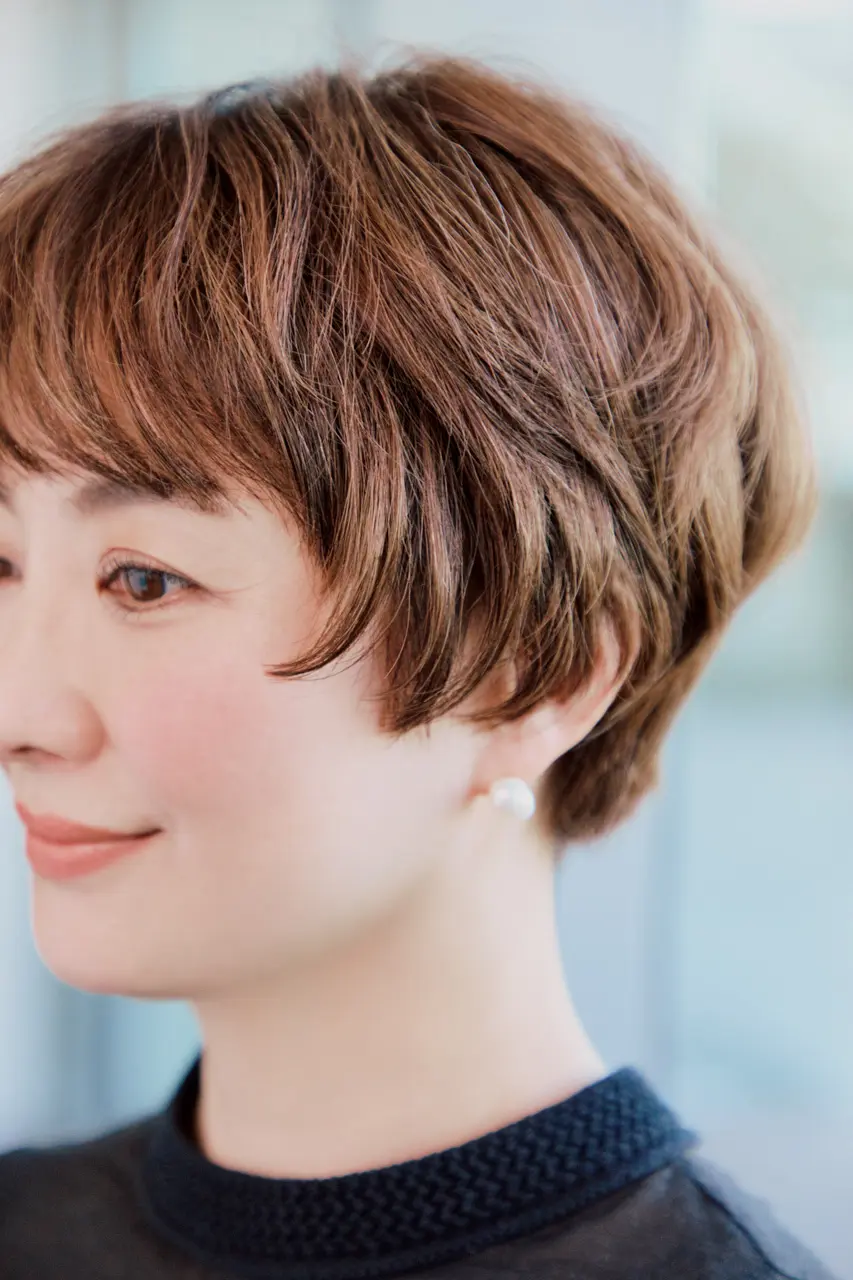 Webエクラ ショートヘアスタイルのポイント