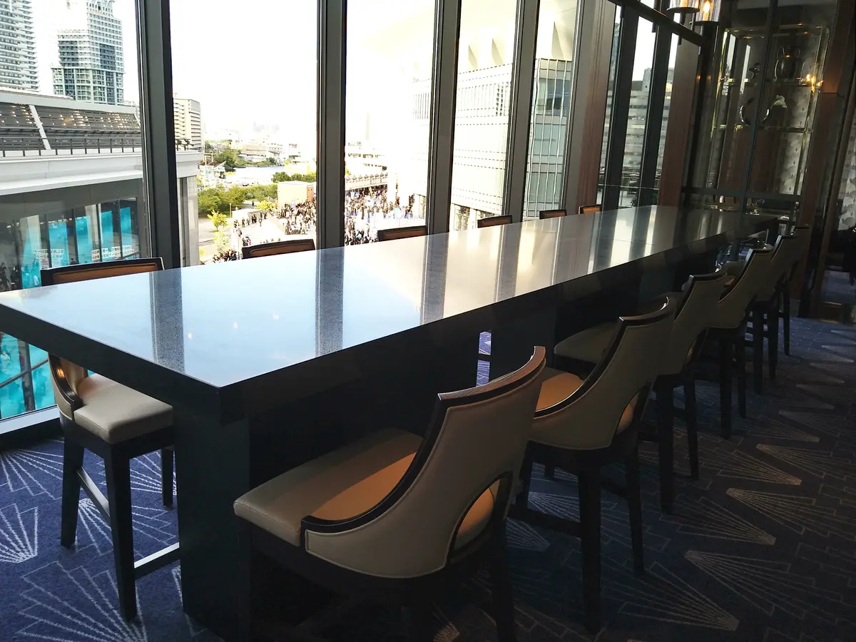 ヒルトン横浜のエグゼクティブラウンジ