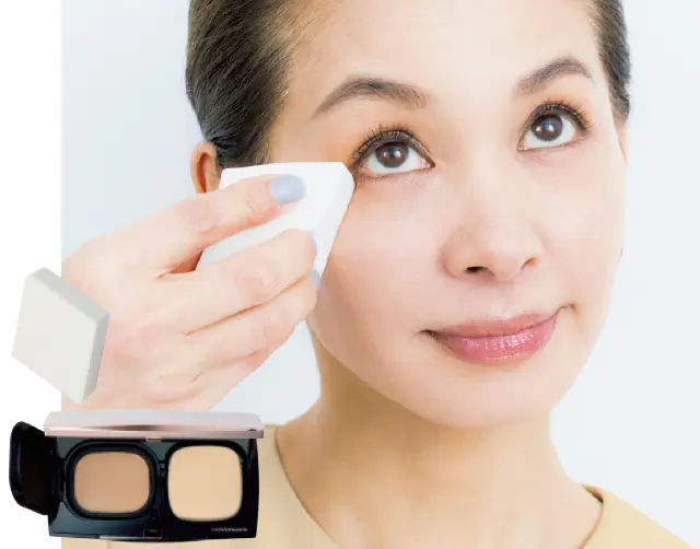 生活感が出やすいきわはスポンジの角を使って埋める