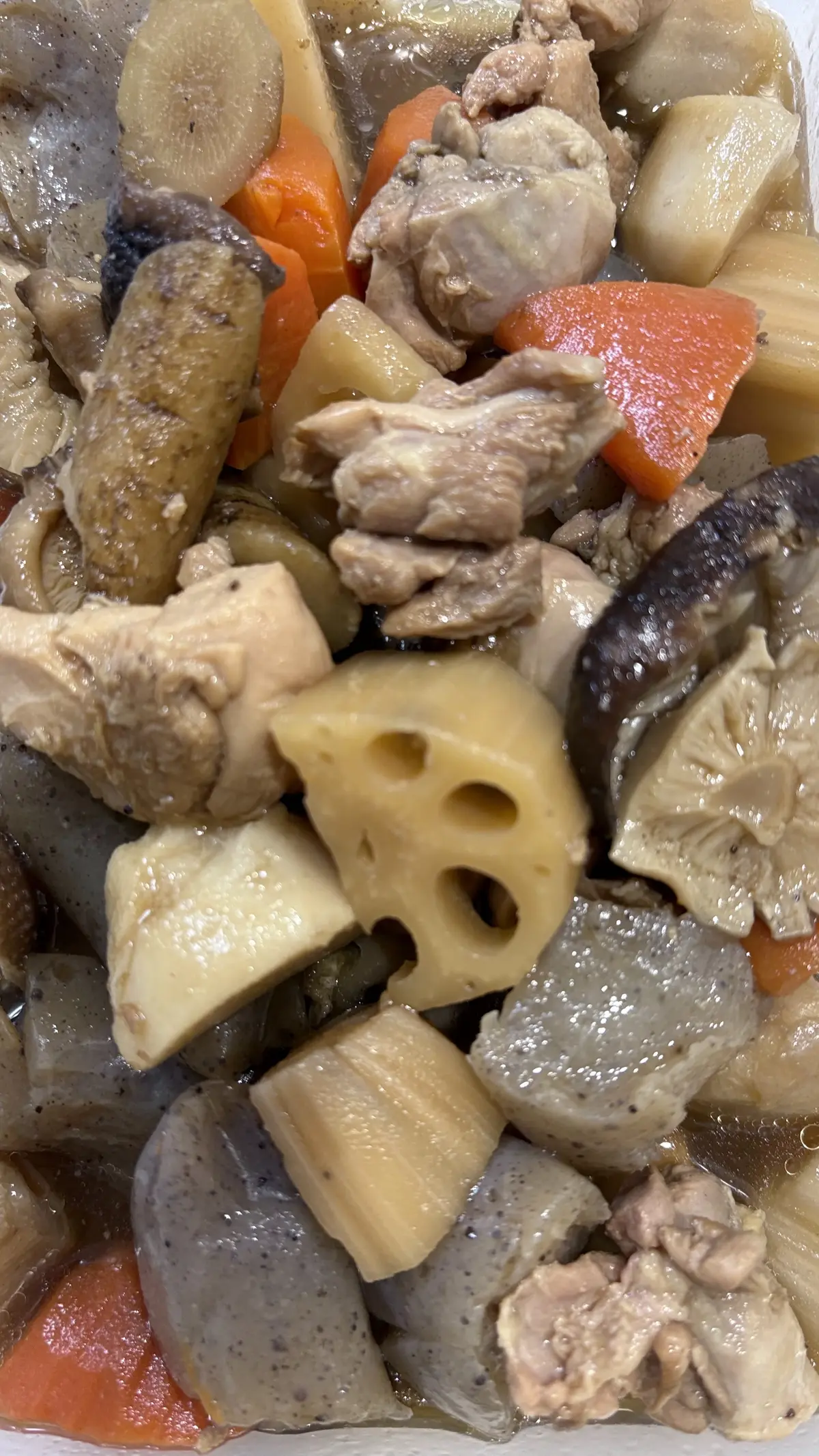 筑前煮　母の味　亡き母の味　亡くなった人を想う