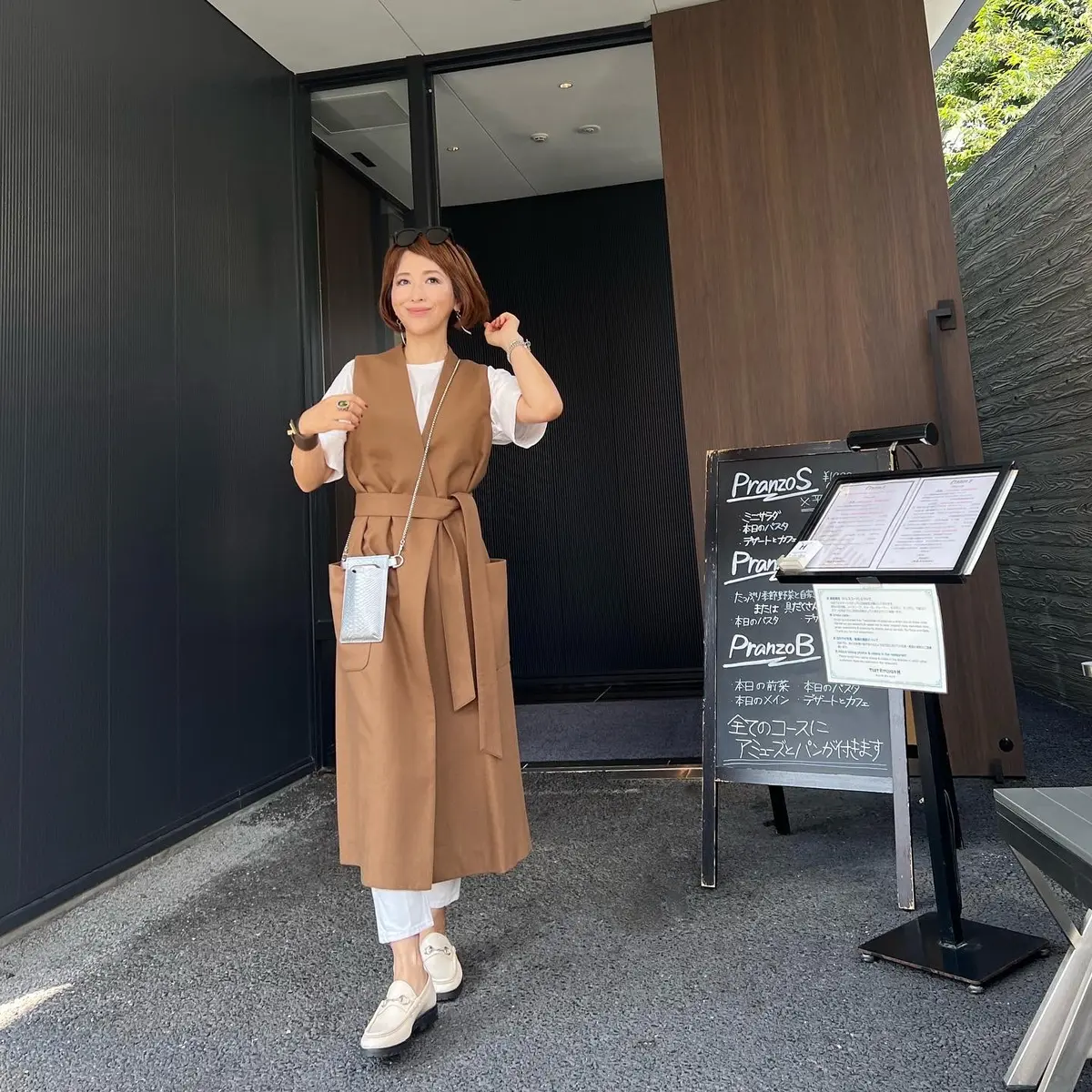 暑秋に大活躍のユニクロT＆ジレコーデ2選の画像_7