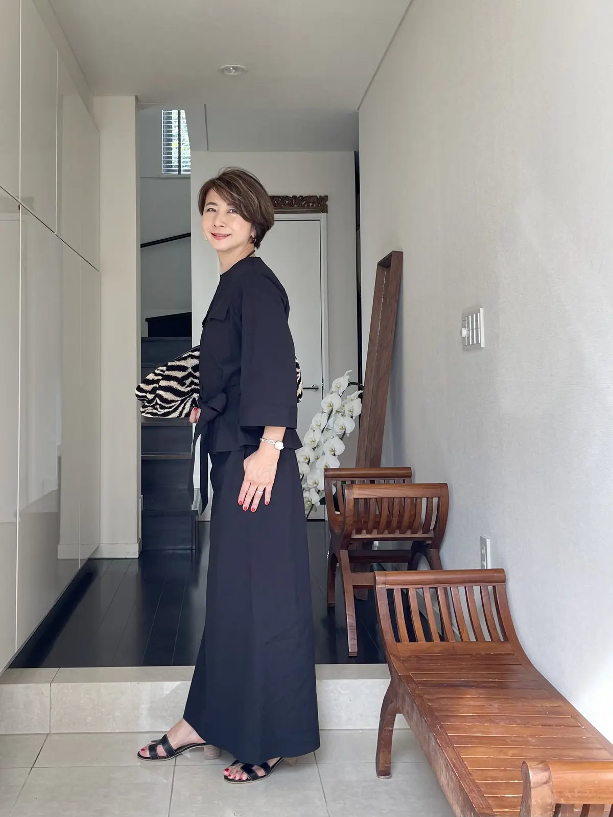 E by eclat リネンのセットアッの画像_3