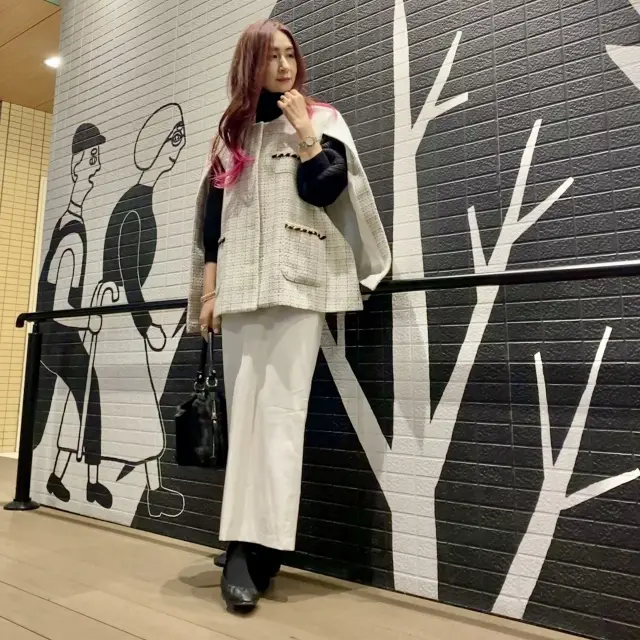 ホワイトコーデ2022冬の画像_2