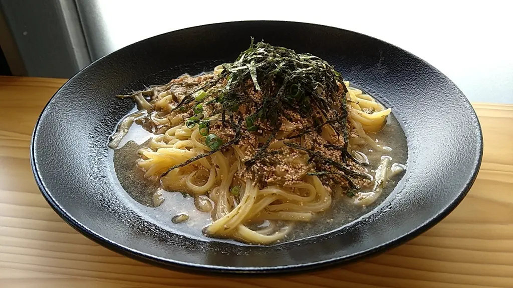 ギバサとたらこのパスタ