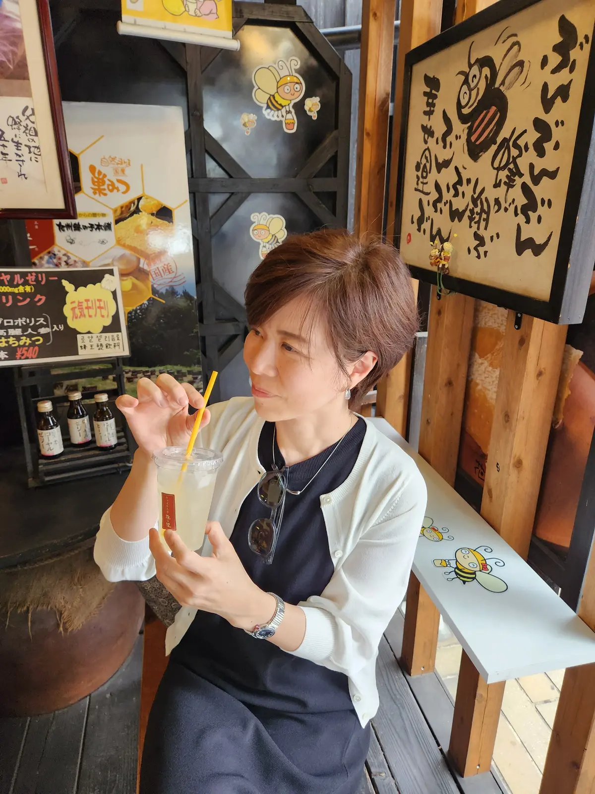 唐揚げとカボスドリンクの大分コラボ。最高です！