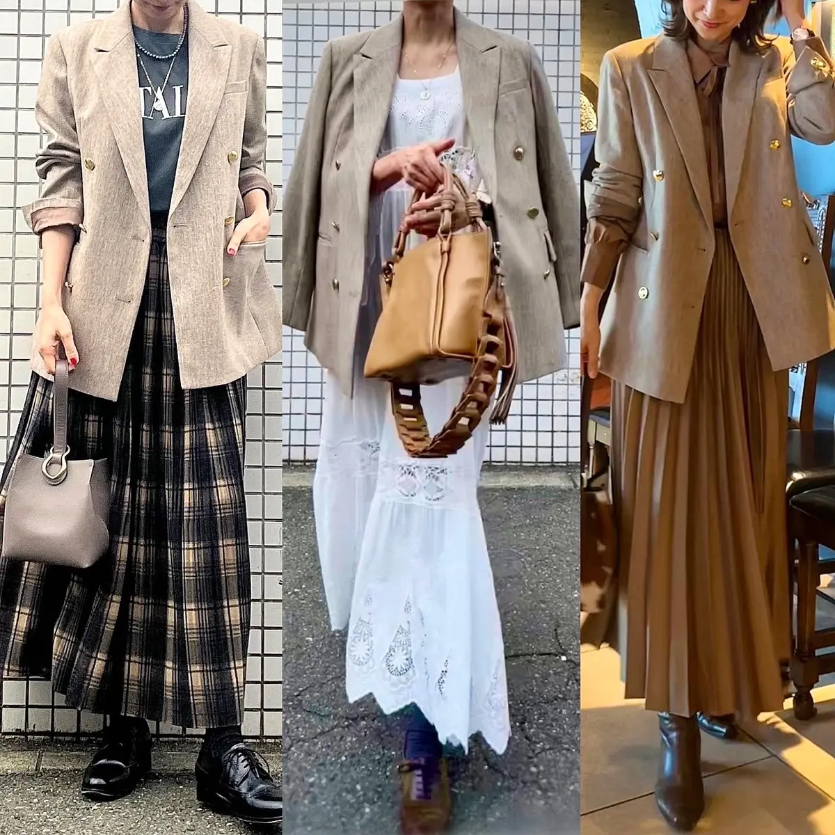 ツィードジャケット3style☆アラビアの画像_1