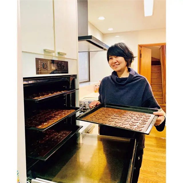 『ミーレ』のオーブンがあれば250個の焼きチョコもラクラク！ ミキティチョコさん（ショコラティエ）