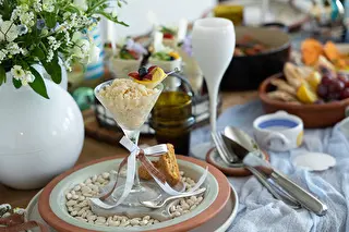 デザートにはレモングラニタ！