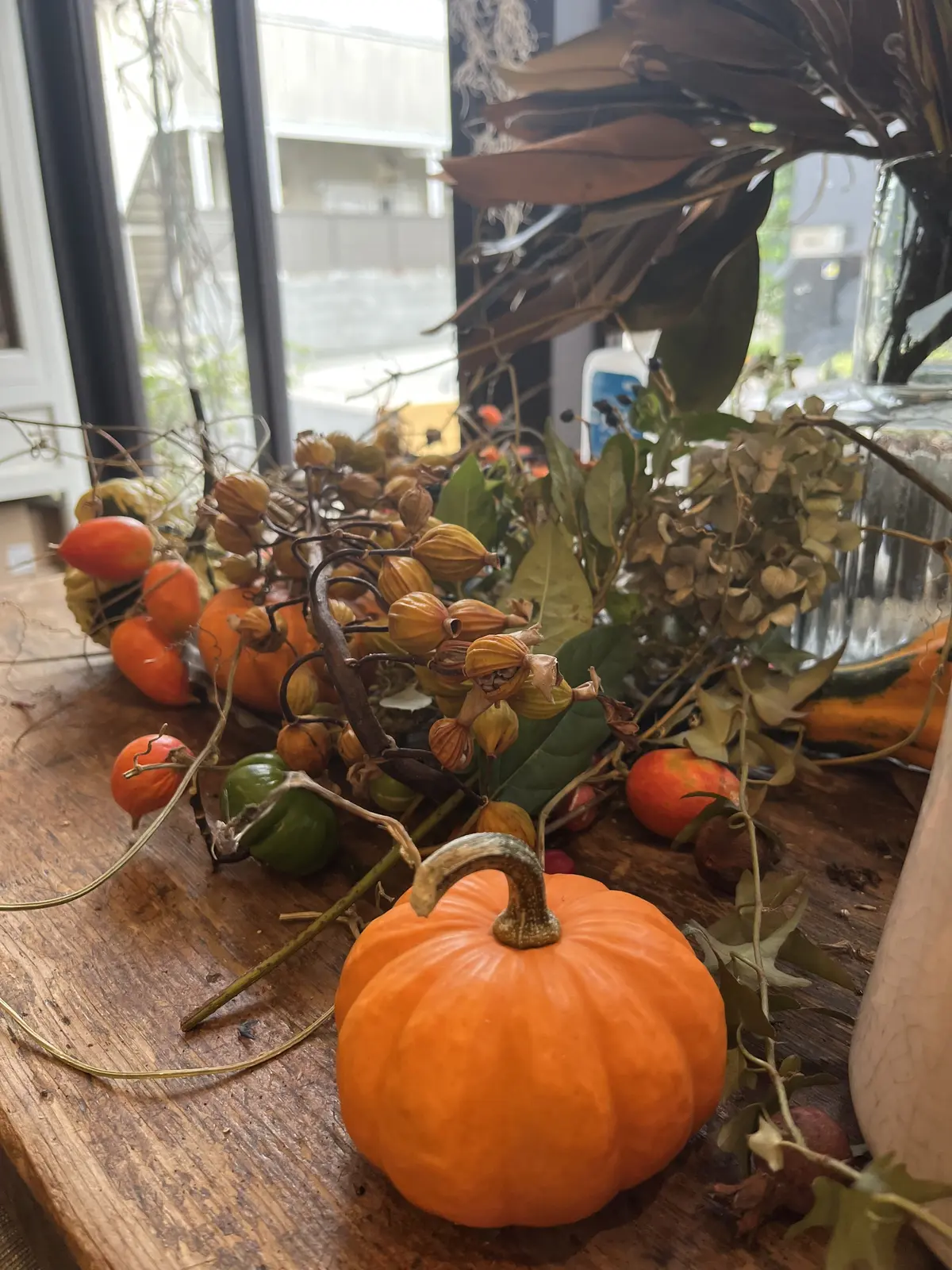 ほんのり秋を感じるブーケの画像_4