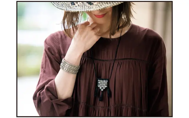 華組　女友だちと会う日のコーデ　ワンピース