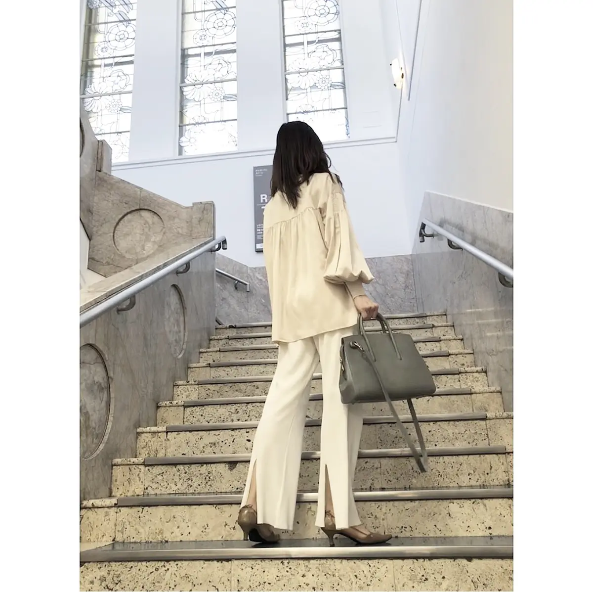 優美なパンツで、ワイン展＆マクロビランチの画像_3