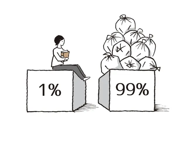 99％は捨てる
