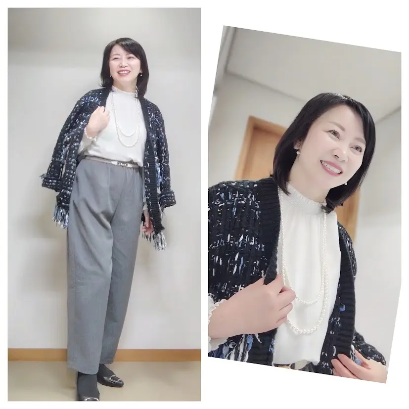 12月下旬。アラフィフ秘書お仕事毎日服の画像_5