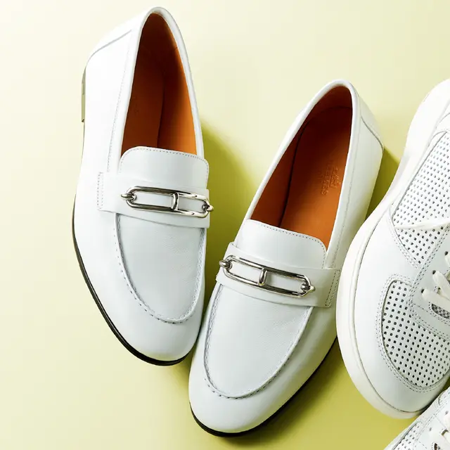 Hermès／ローファー