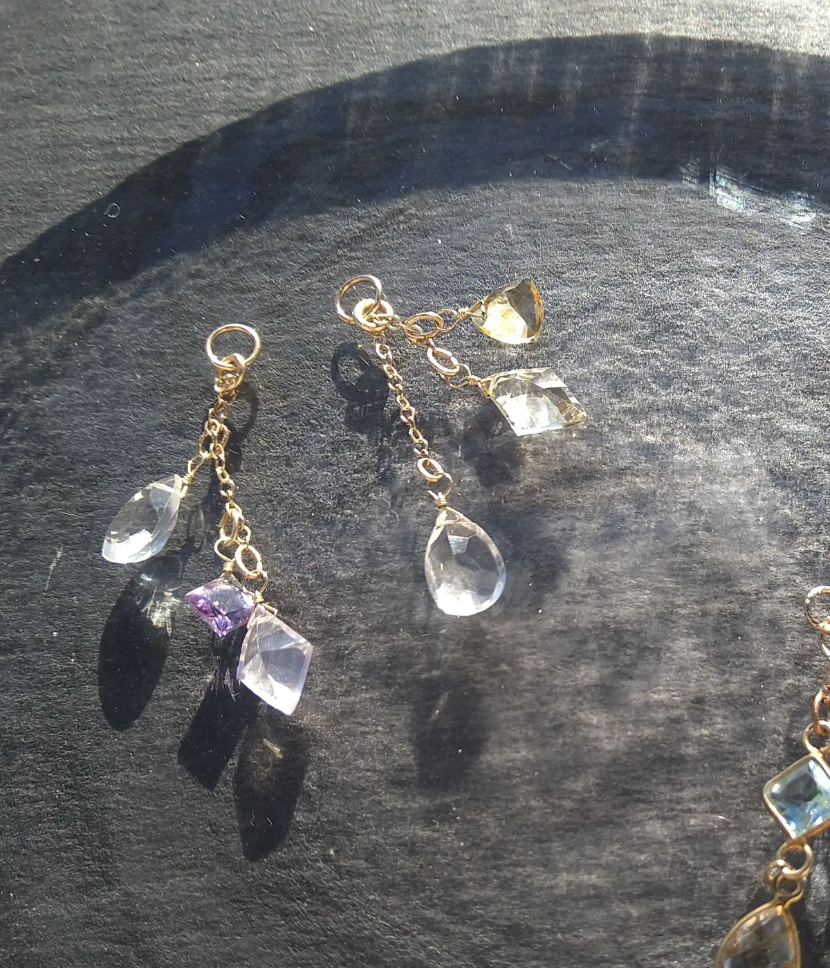 クリスタルとアメジストなどサムネイル