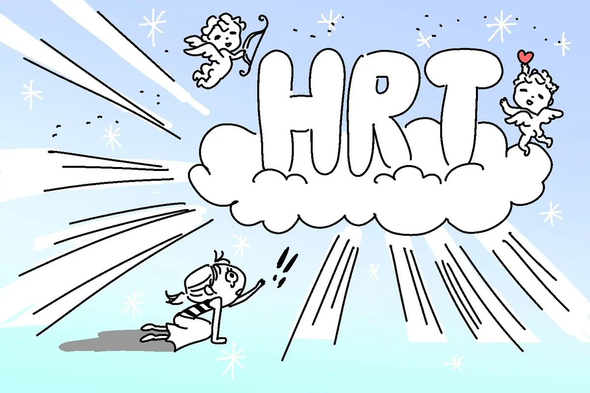 OurAge×Webエクラ　HRTのイメージイラスト１