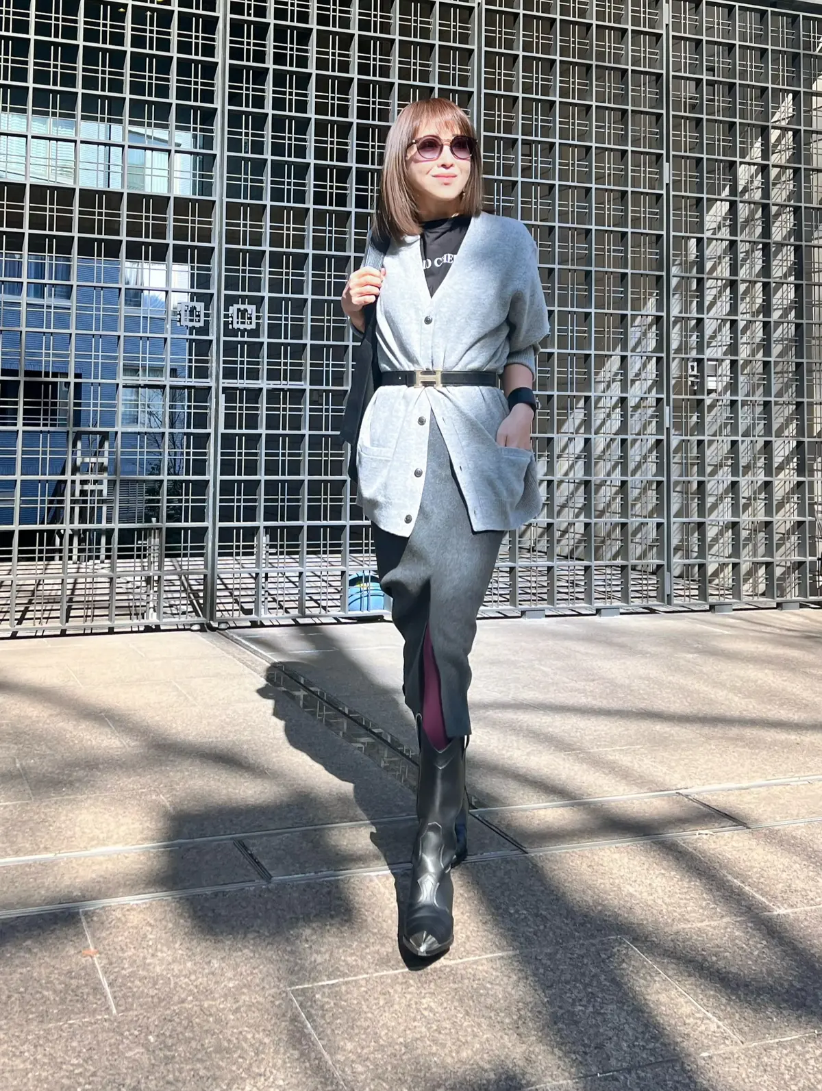 ユニクロカーディガンで着回し 5stylの画像_1