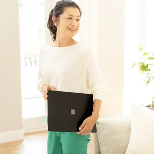 部屋から部屋への移動や収納もスムーズ　松ヶ崎さん