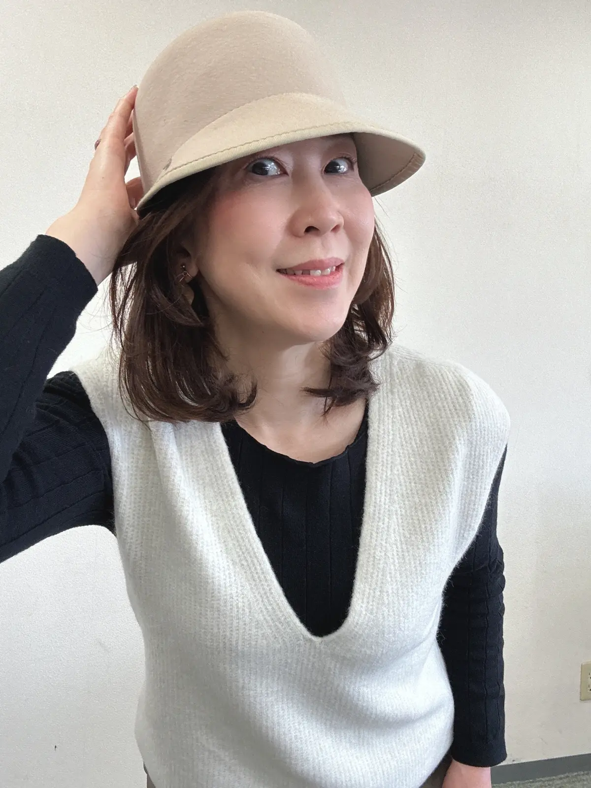 ファッションに合わた帽子コーデの画像_7