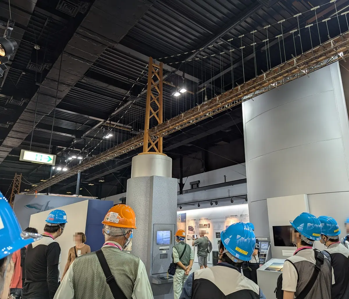 明石海峡大橋の塔頂ツアーへ♪の画像_5