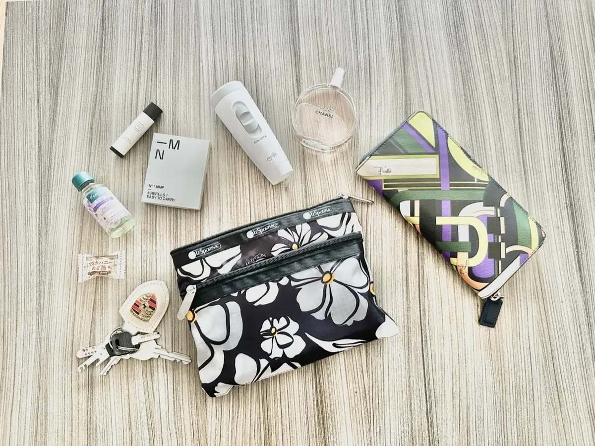 【エクラ4月号付録】レスポートサック × エクラ「大人の花柄ポーチ」