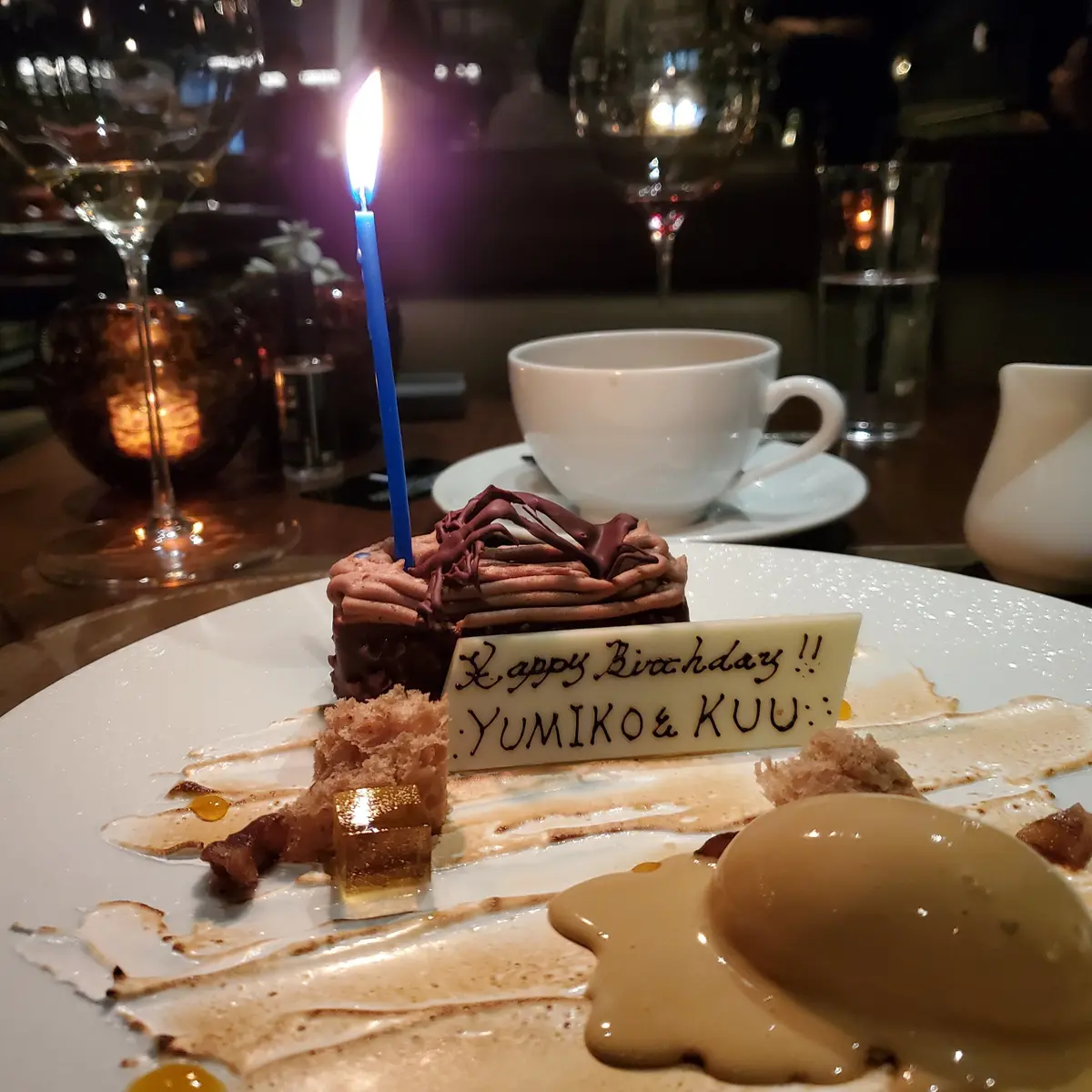 デザートプレートもあり