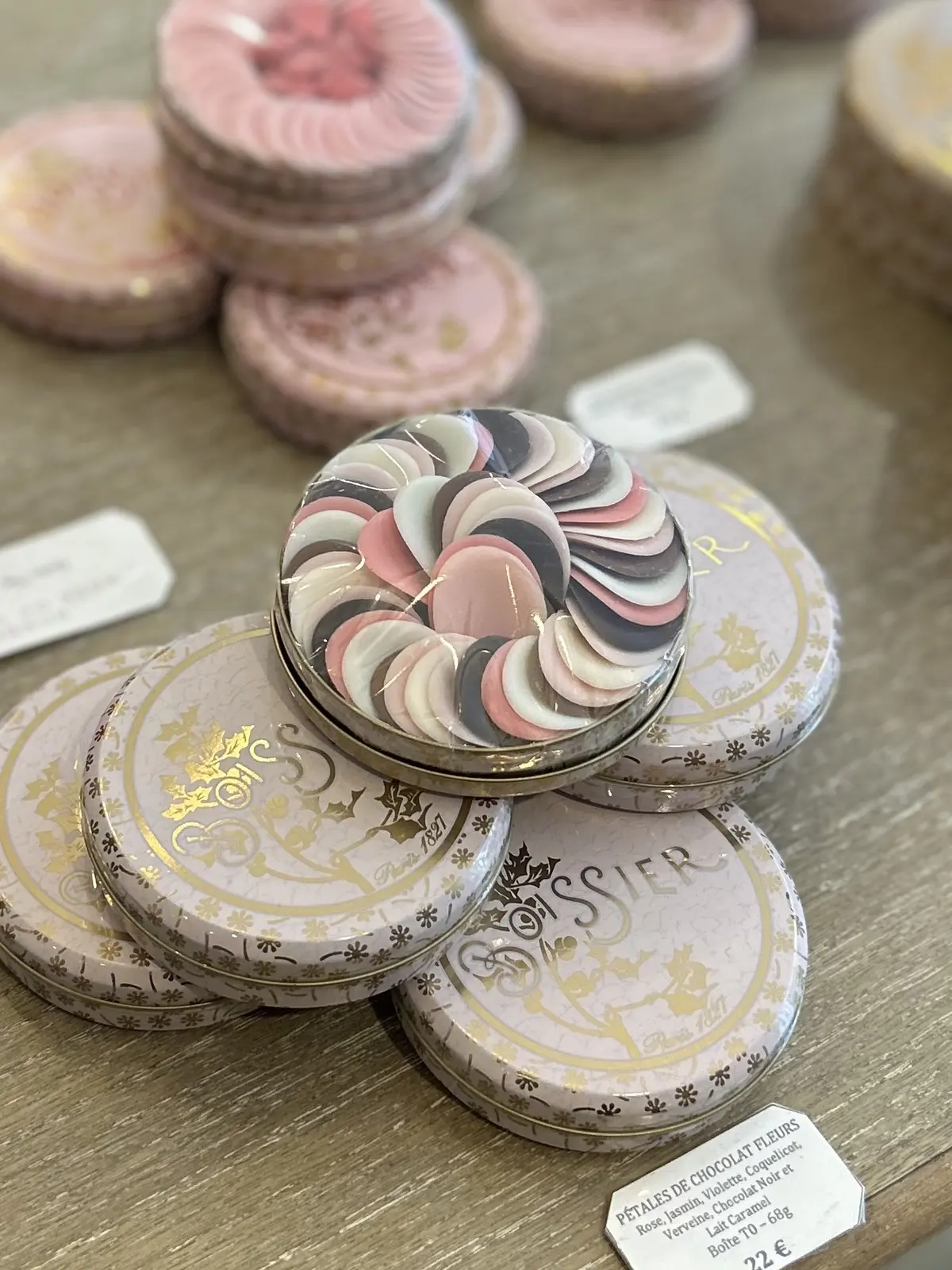 パリ　チョコレート　「Boissier（ボアシェ）」