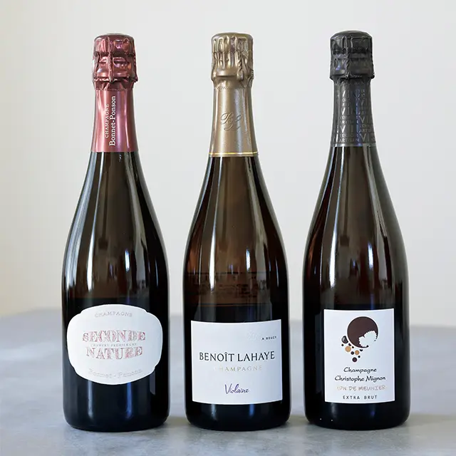 シャンパーニュは料理に合わせやすく、“なんでもあり”。