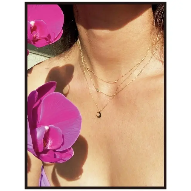 ティファニーと、LUCE&MEのネックレス