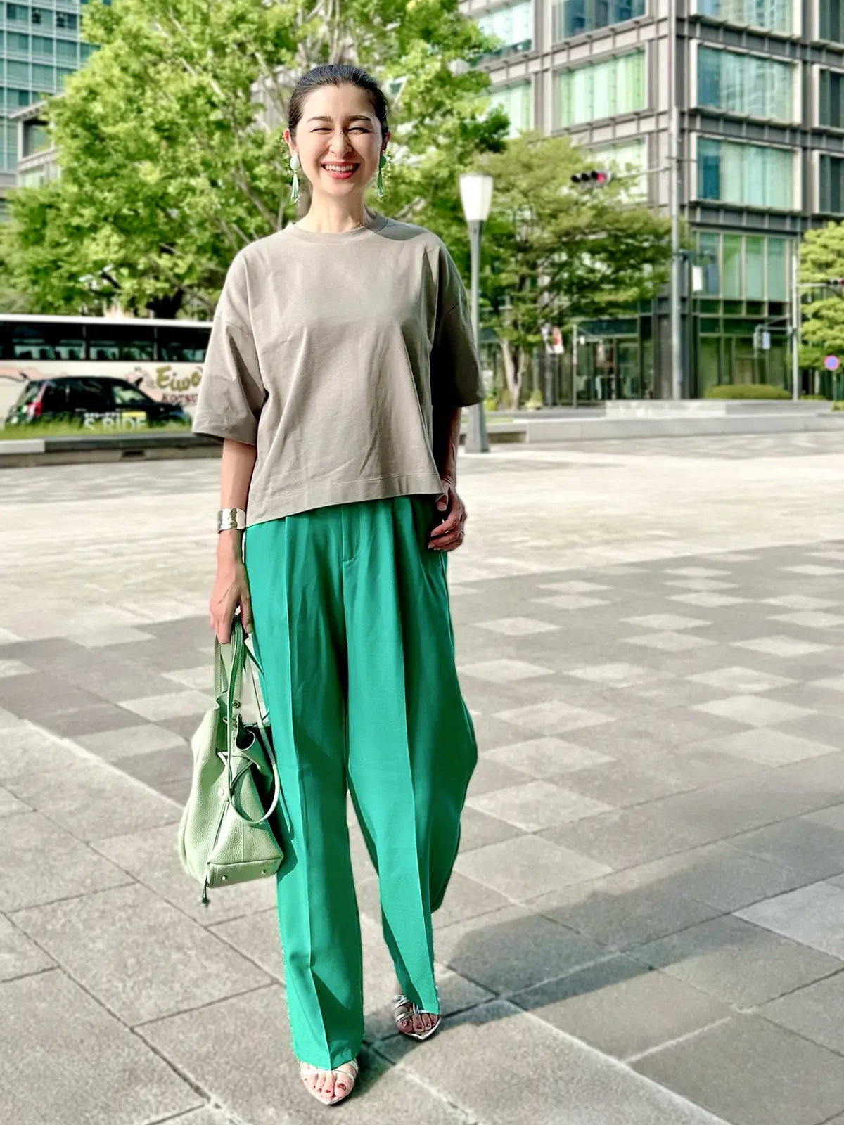 上品カジュアルな印象を作れる♪村山佳代子の画像_12