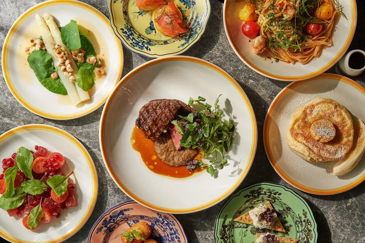 bills 銀座限定 クリスマスディナーコース