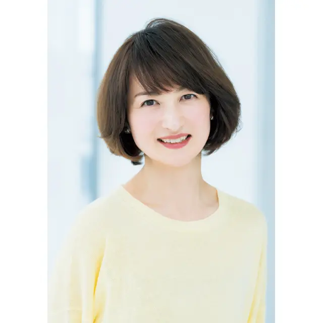 おろし前髪で優しく明るい印象に
