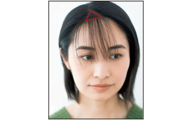 ヘアスタイルのポイント