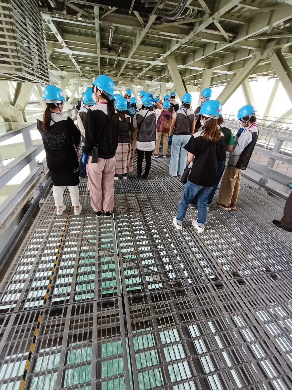 明石海峡大橋の塔頂ツアーへ♪の画像_6