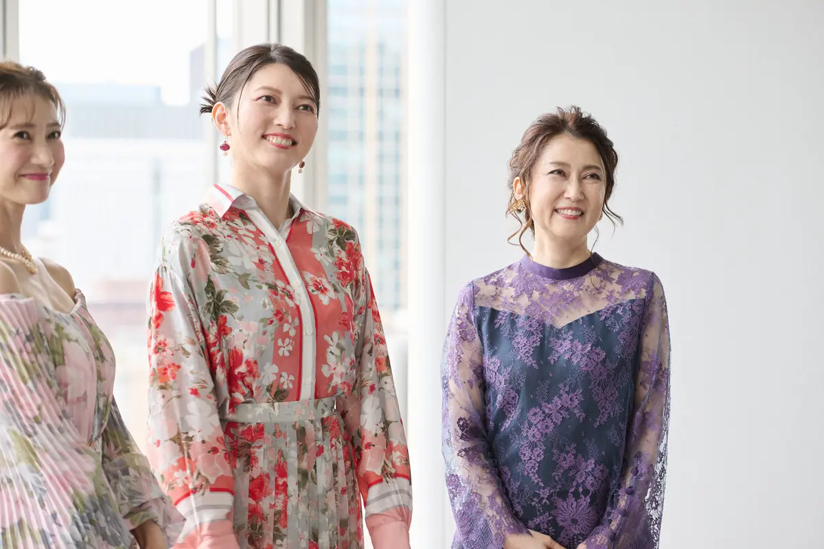 朝夏まなと、夢咲ねね、一路真輝