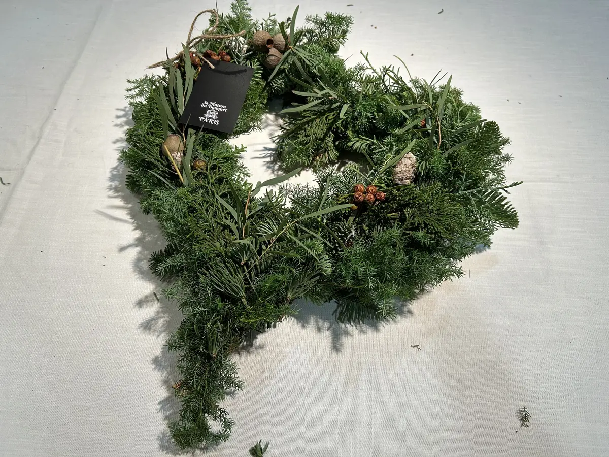 二子玉川でパリスタイルクリスマスリースのの画像_14