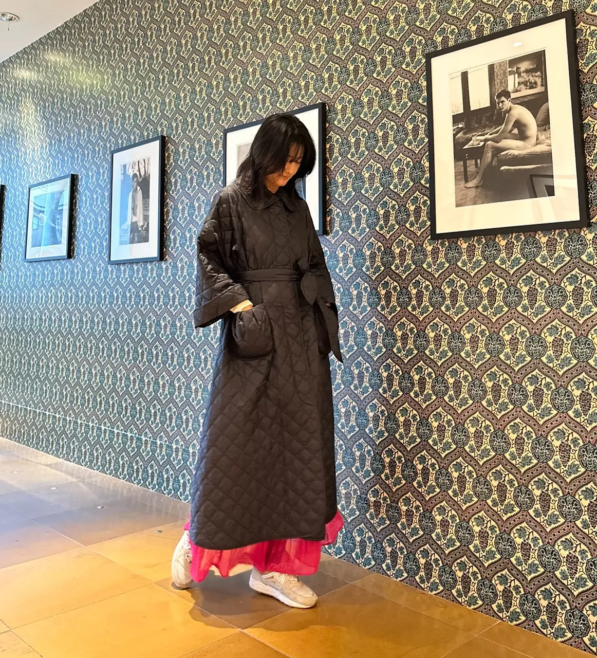 気分転換にはピンクのロングスカート！の画像_3