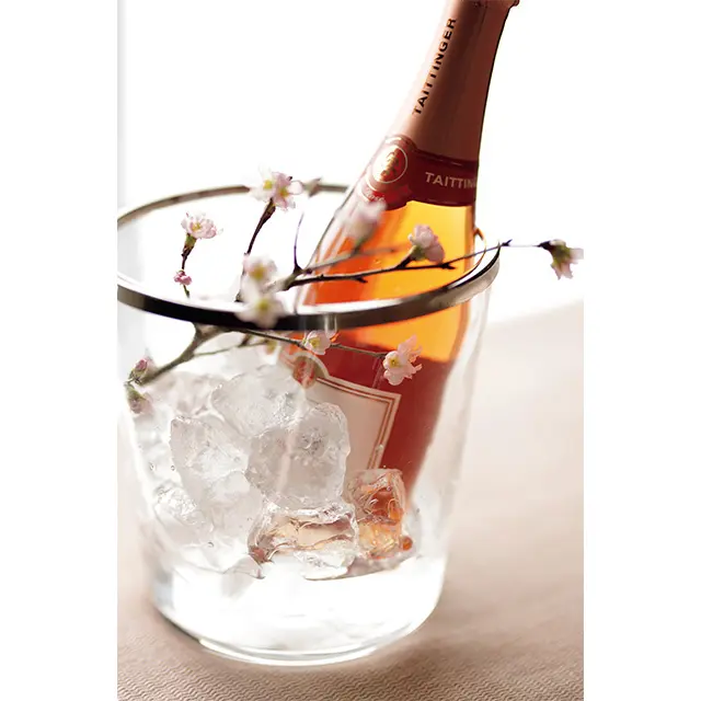 信州サルモーネ、 ミニパンケーキにのせて