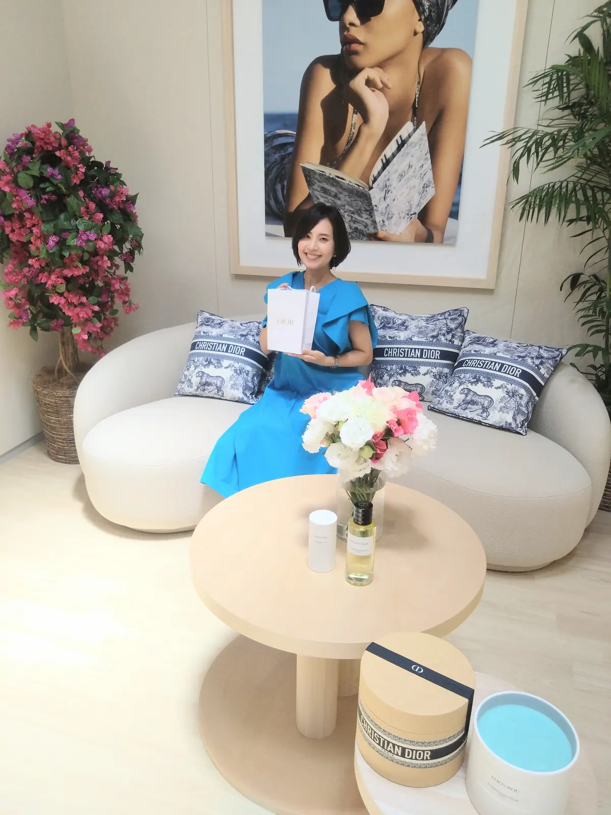 DIORのポップアップイベント、LE JARDIN DIORIVIERA、ディオール