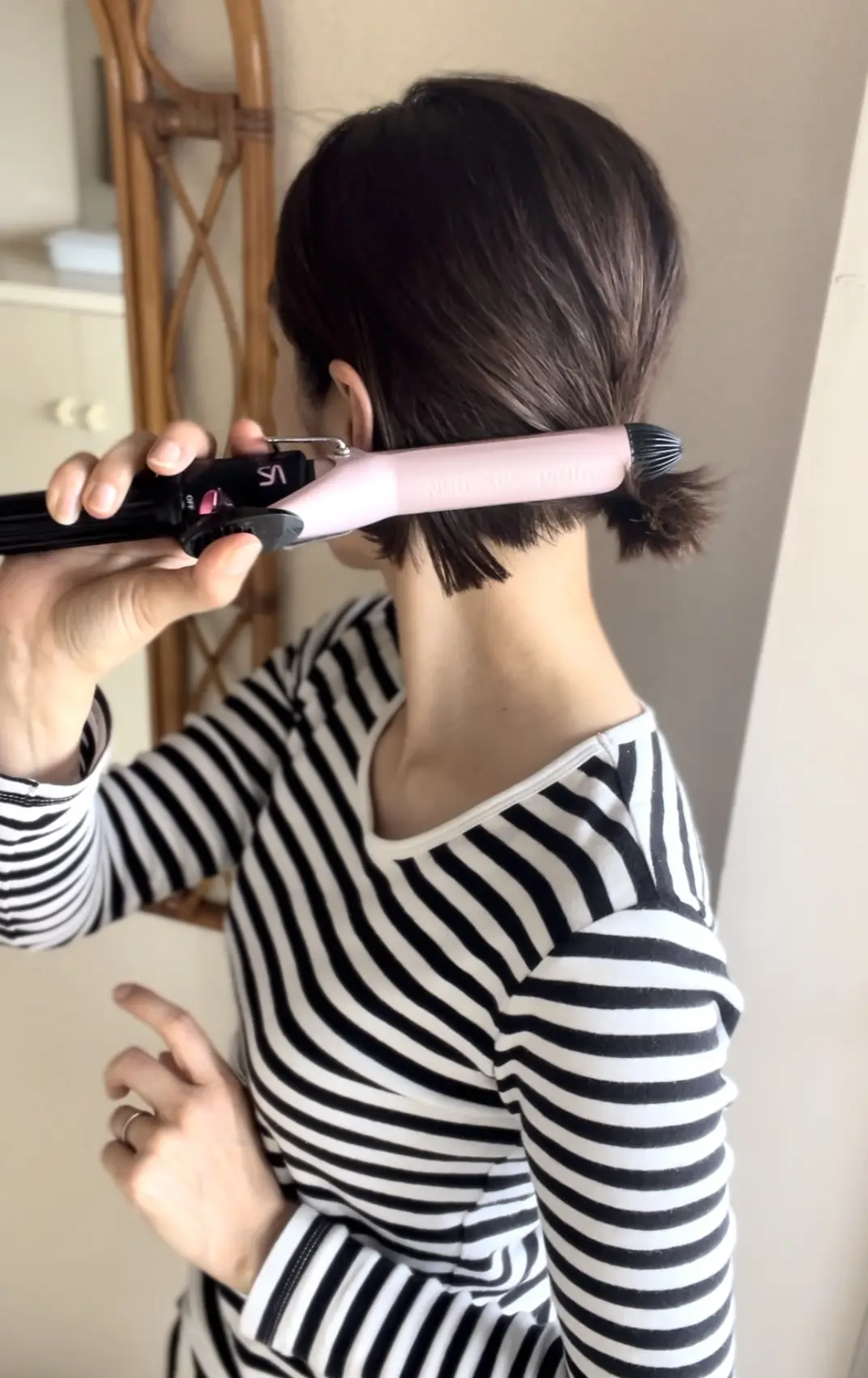 ヘアアイロンで一束ずつ巻くだけ！　華組・の画像_15