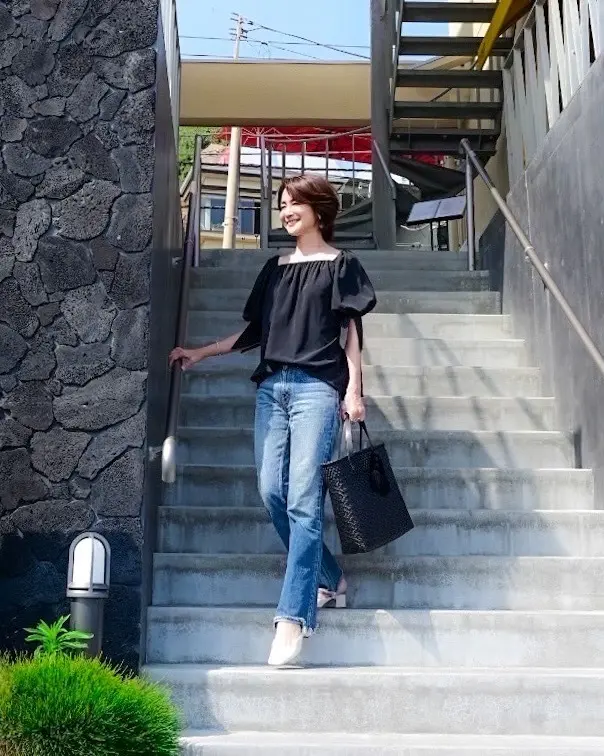 初夏のモノトーンコーデで鎌倉散歩🎵の画像_9