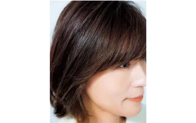 長めの前髪でも重く見せない！軽やかボブヘア