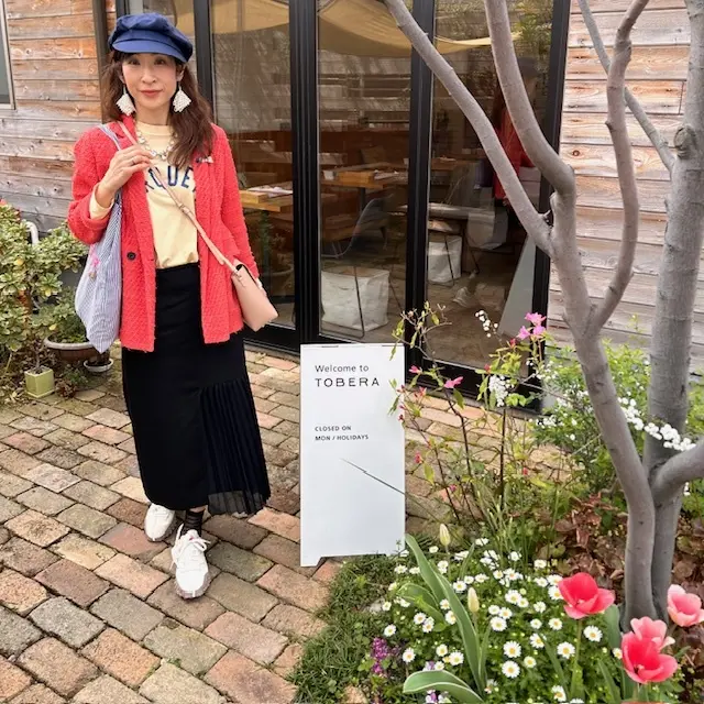 オレンジのジャケットで晴れやかにの画像_5